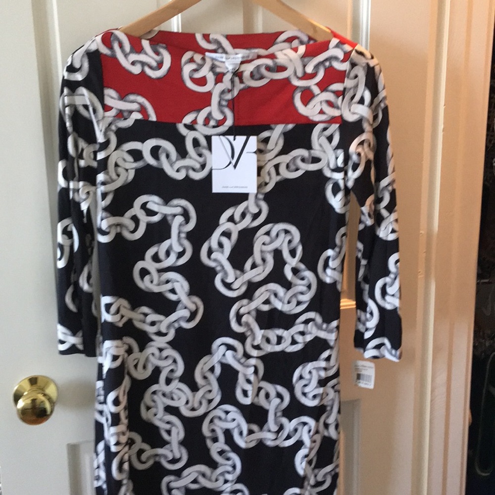 Diane von Furstenberg 100% Silk Dress